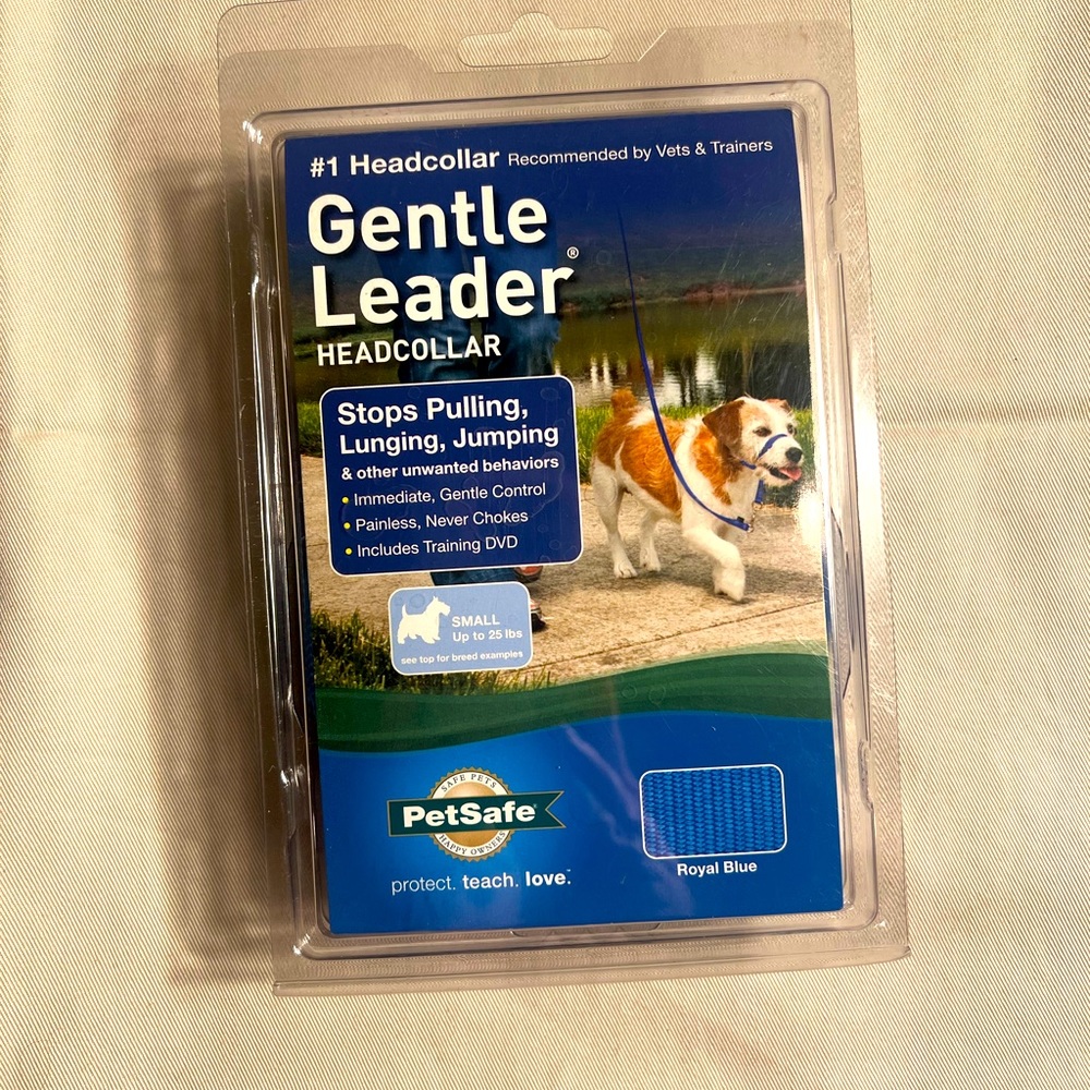 Pet Safe | Gentle Leader Head Collar | Small -up to 25 lbs | Royal Blue